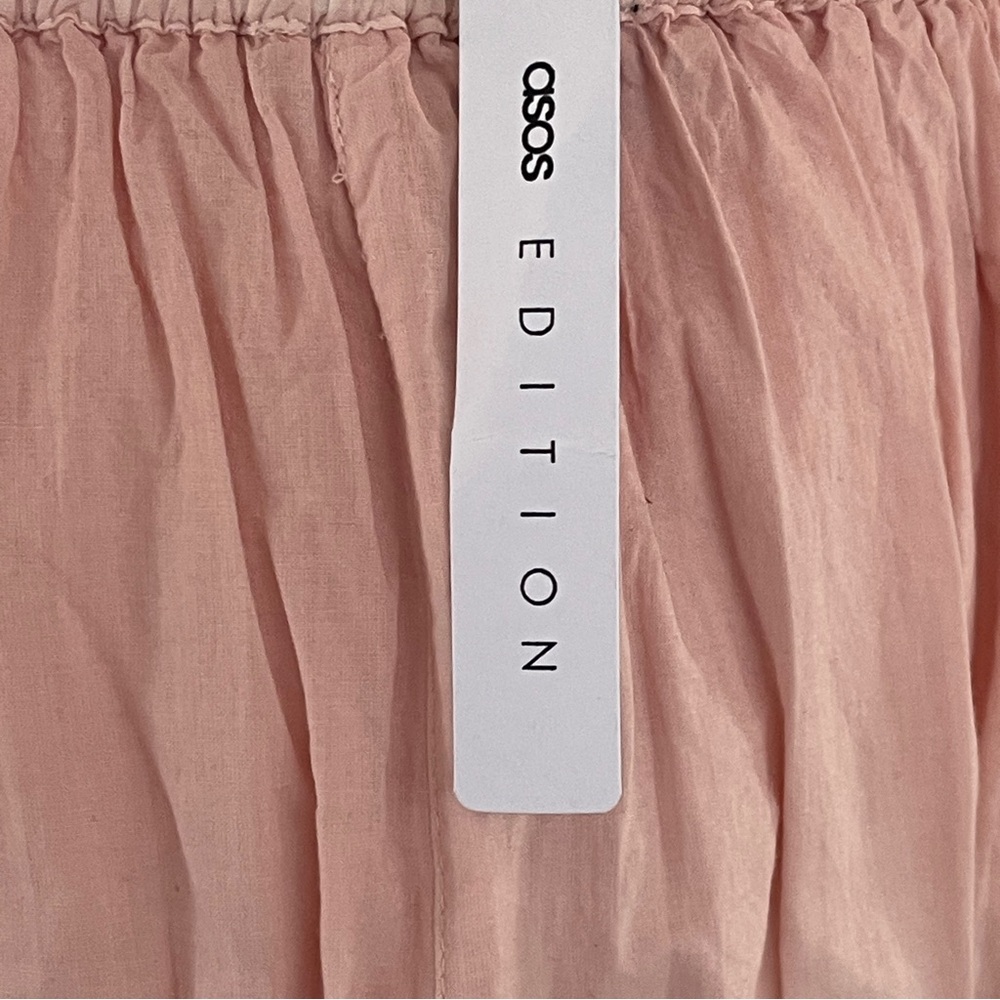 ASOS High Waist Pink and Green Shorts in size 4 NWT - Picture 4 of 6